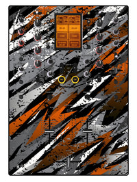 Pioneer DJ DJM 909 Skin Sparkasm Orange