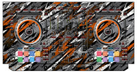 Pioneer DJ DDJ SX 2 Skin Sparkasm Orange