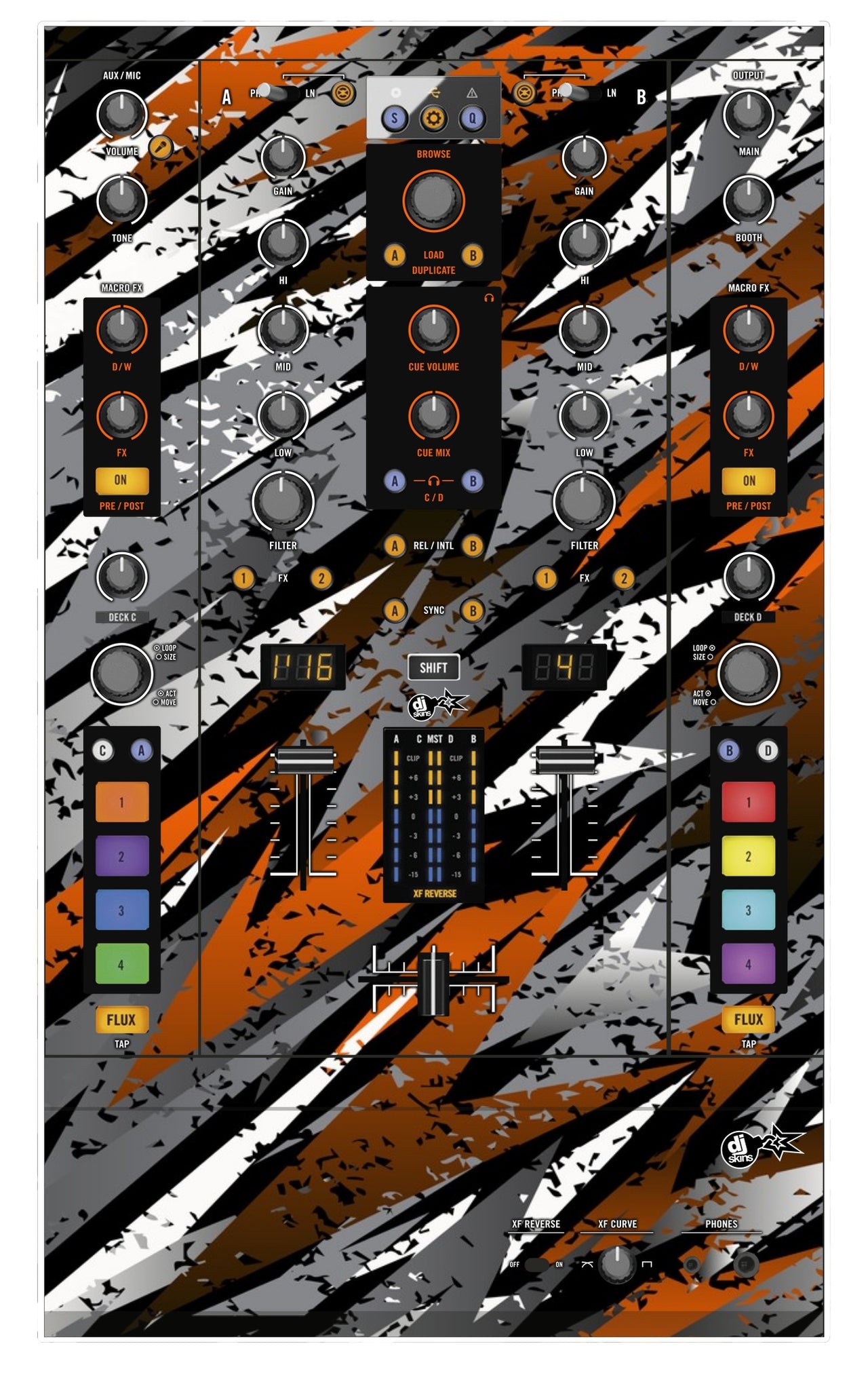 Native Instruments Z2 Skin Sparkasm Orange