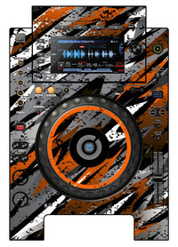 Pioneer DJ CDJ 900 NEXUS Skin Sparkasm Orange