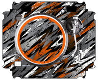 Technics 1200 / 1210 MK2 Skin Sparkasm Orange