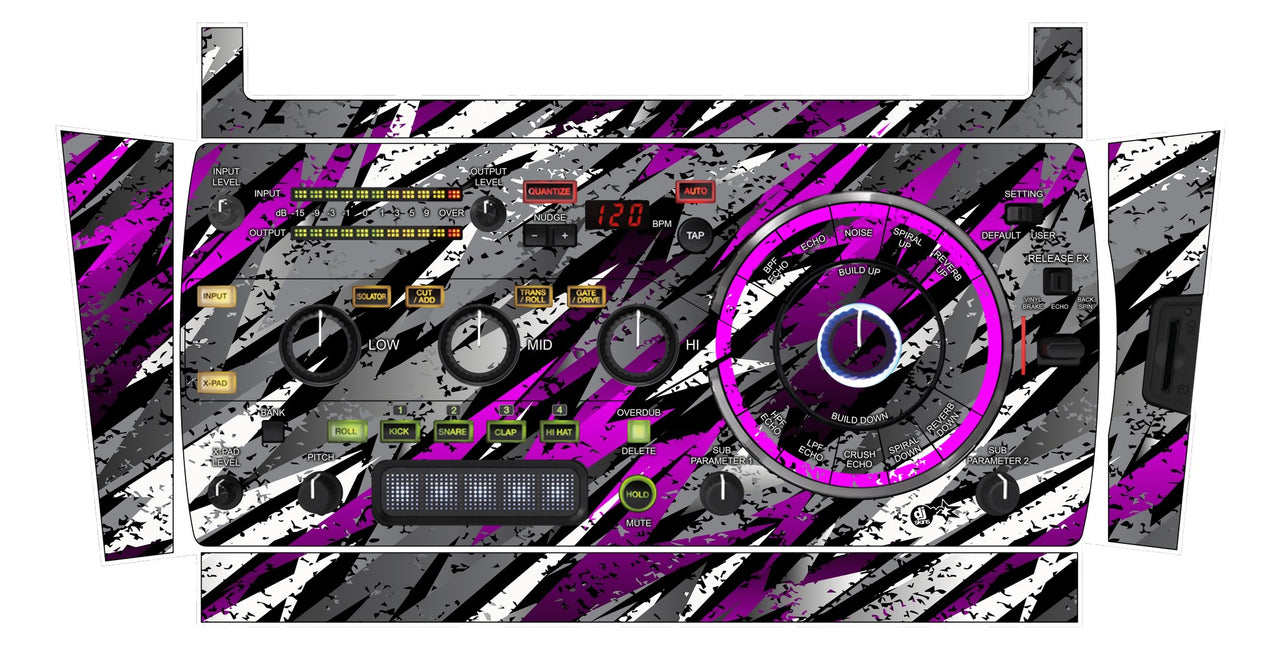 Pioneer DJ RMX 1000 Skin Sparkasm Pink