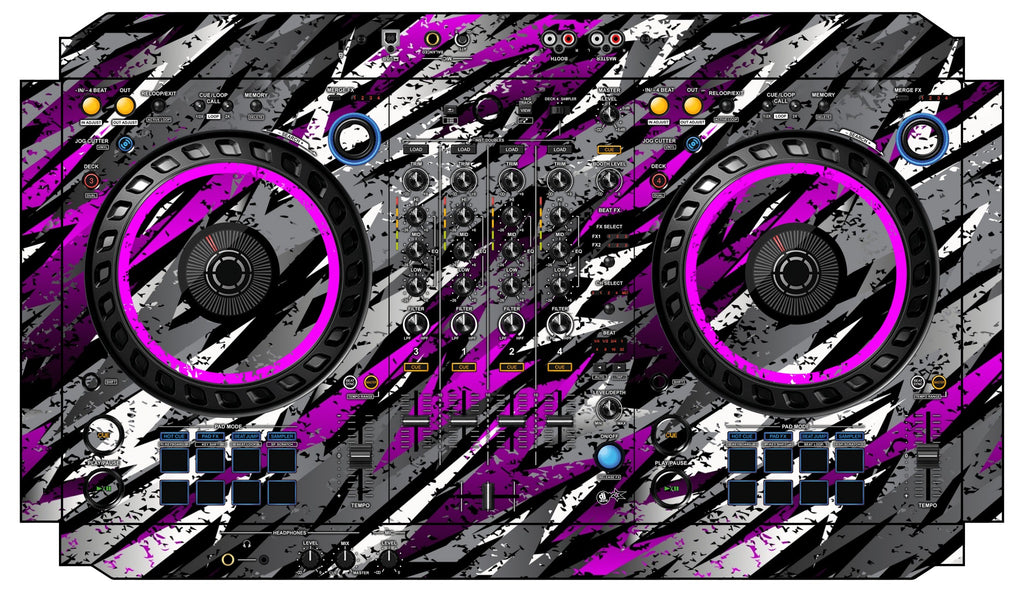 Pioneer DJ DDJ FLX6 Skin Sparkasm Pink