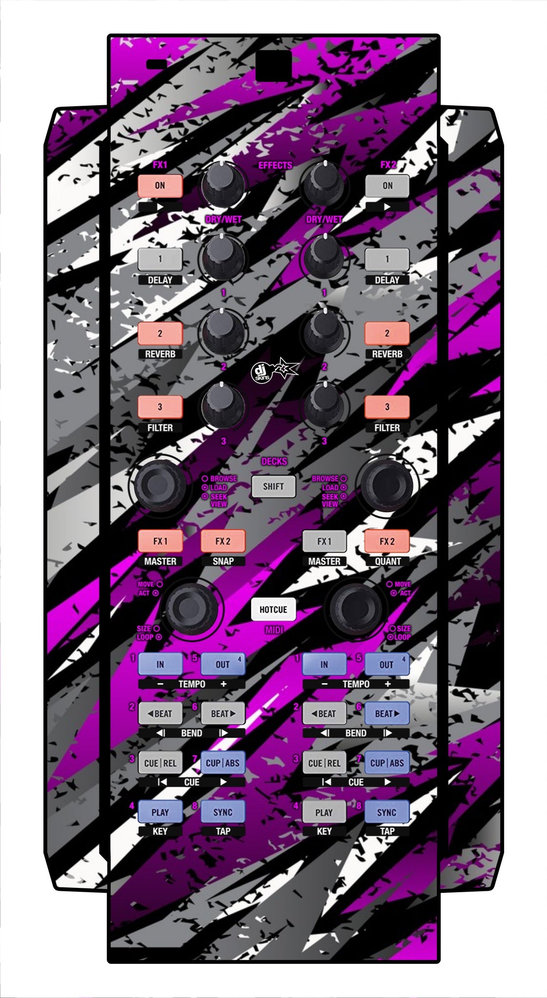 Native Instruments X1 Skin Sparkasm Pink