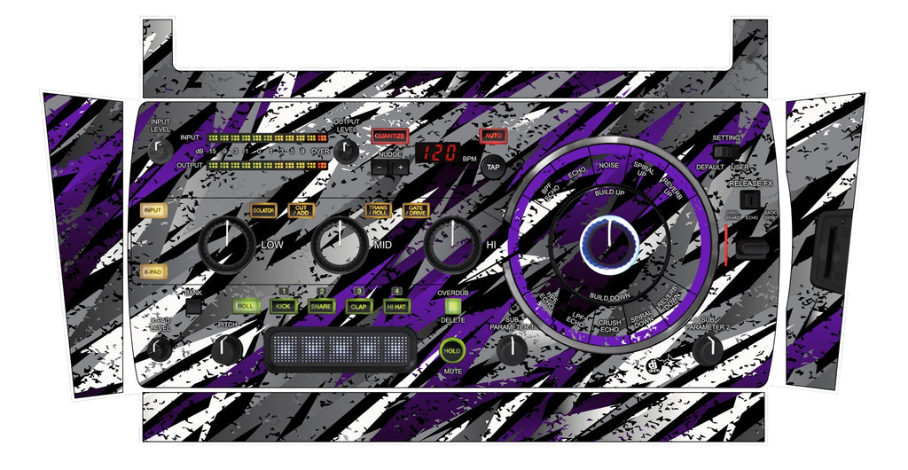 Pioneer DJ RMX 1000 Skin Sparkasm Purple