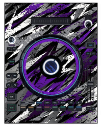 Denon DJ LC 6000 Skin Sparkasm Purple