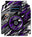 Pioneer DJ XDJ 1000 Skin Sparkasm Purple