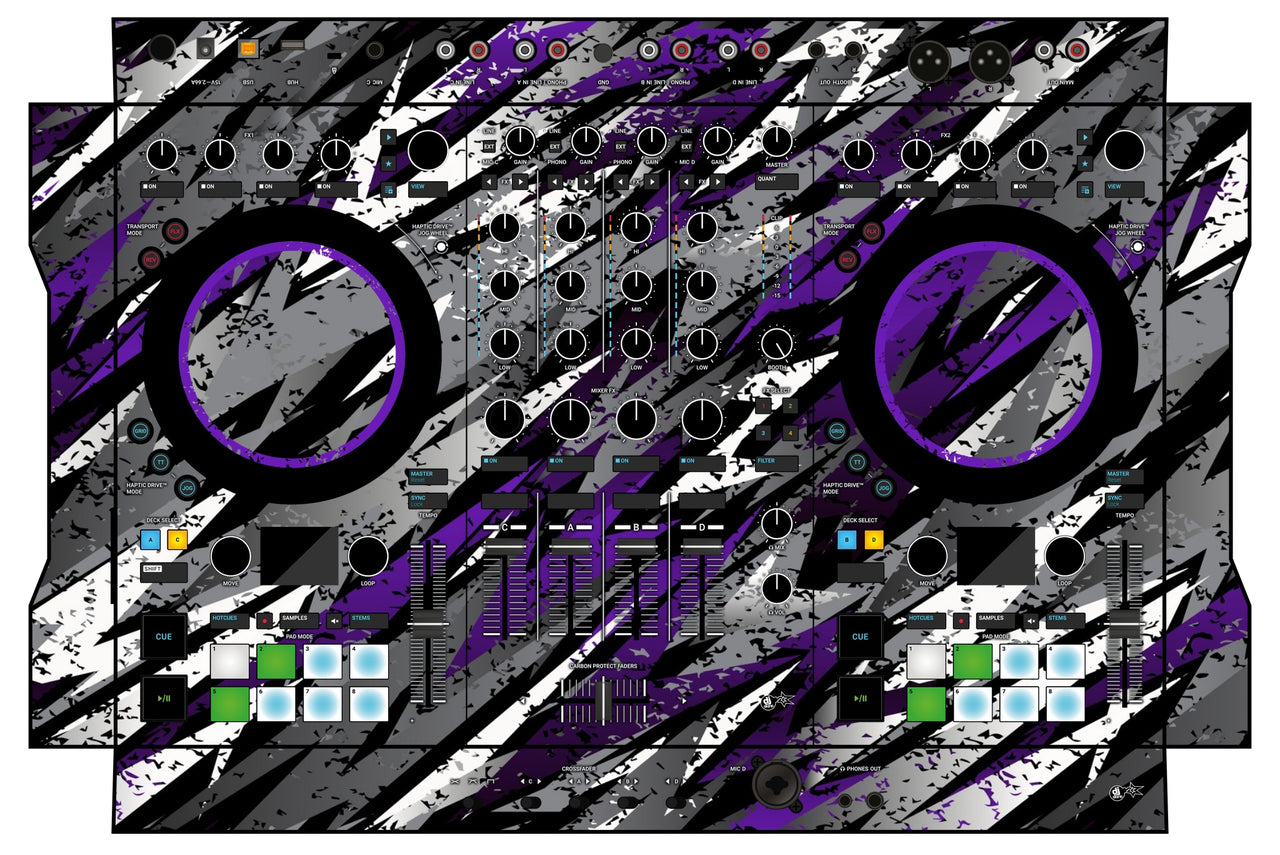 Native Instruments S4 MK3 Skin Sparkasm Purple