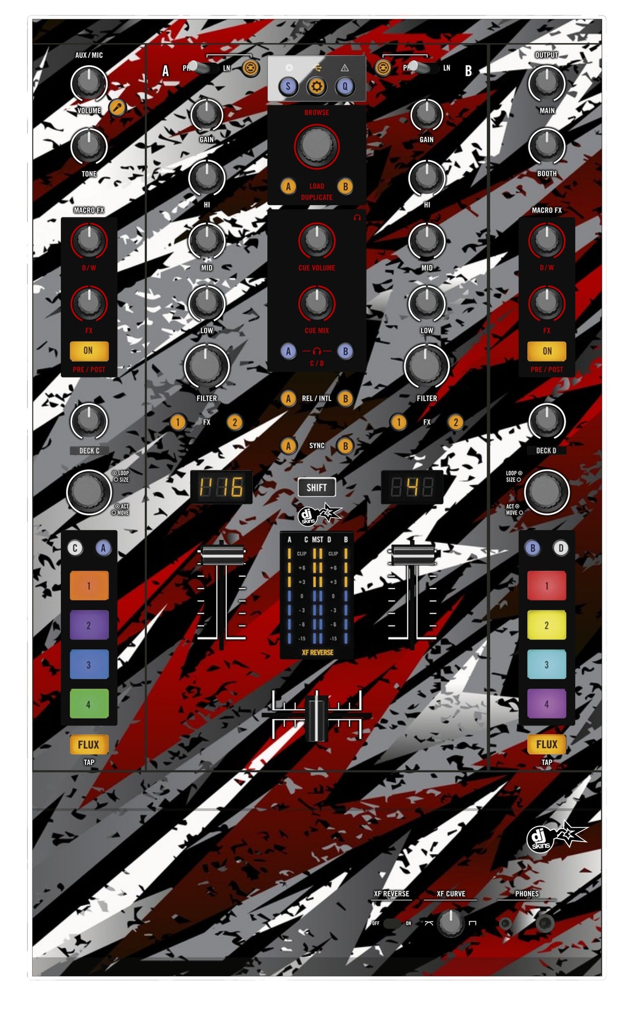 Native Instruments Z2 Skin Sparkasm Red