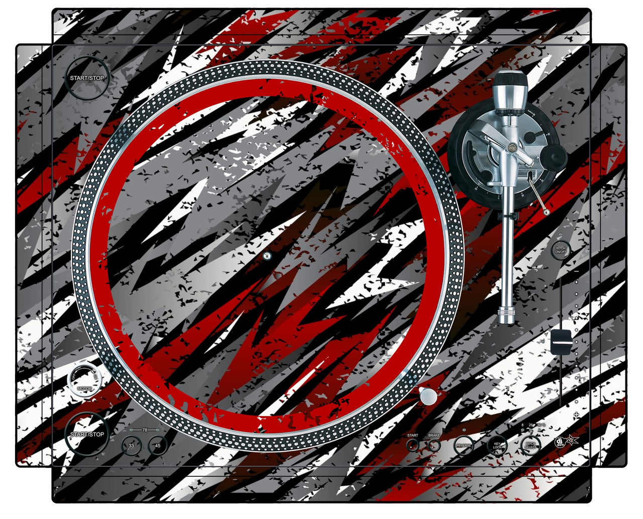 Stanton STR8.150 Skin Sparkasm Red