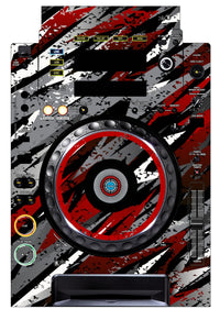 Pioneer DJ CDJ 900 Skin Sparkasm Red