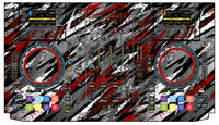 Denon DJ MCX 8000 Skin Sparkasm Red