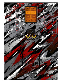 Pioneer DJ DJM 909 Skin Sparkasm Red