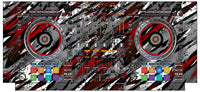 Pioneer DJ DDJ SZ Skin Sparkasm Red
