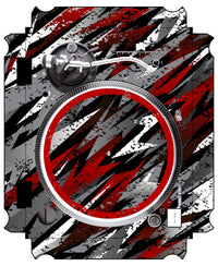 Technics 1200 / 1210 MK5 VERTICAL Skin Sparkasm Red