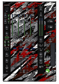 Denon DJ X 1800 Skin Sparkasm Red