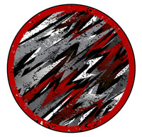 Universal Slipmat 12 Inch Skin Sparkasm Red