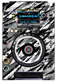 Pioneer DJ CDJ 2000 Skin Sparkasm White