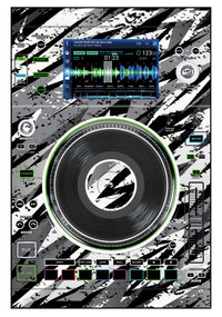 Denon DJ SC 5000 M Skin Sparkasm White