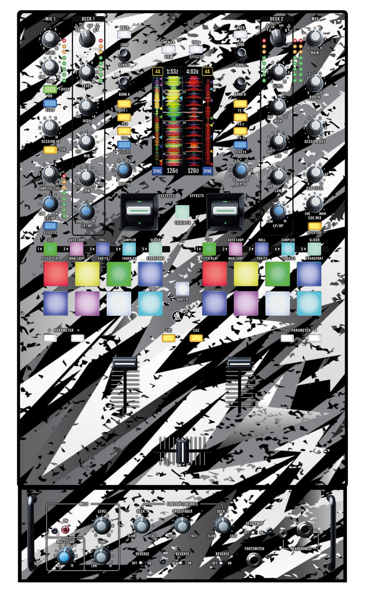 Rane 72 Skin Sparkasm White