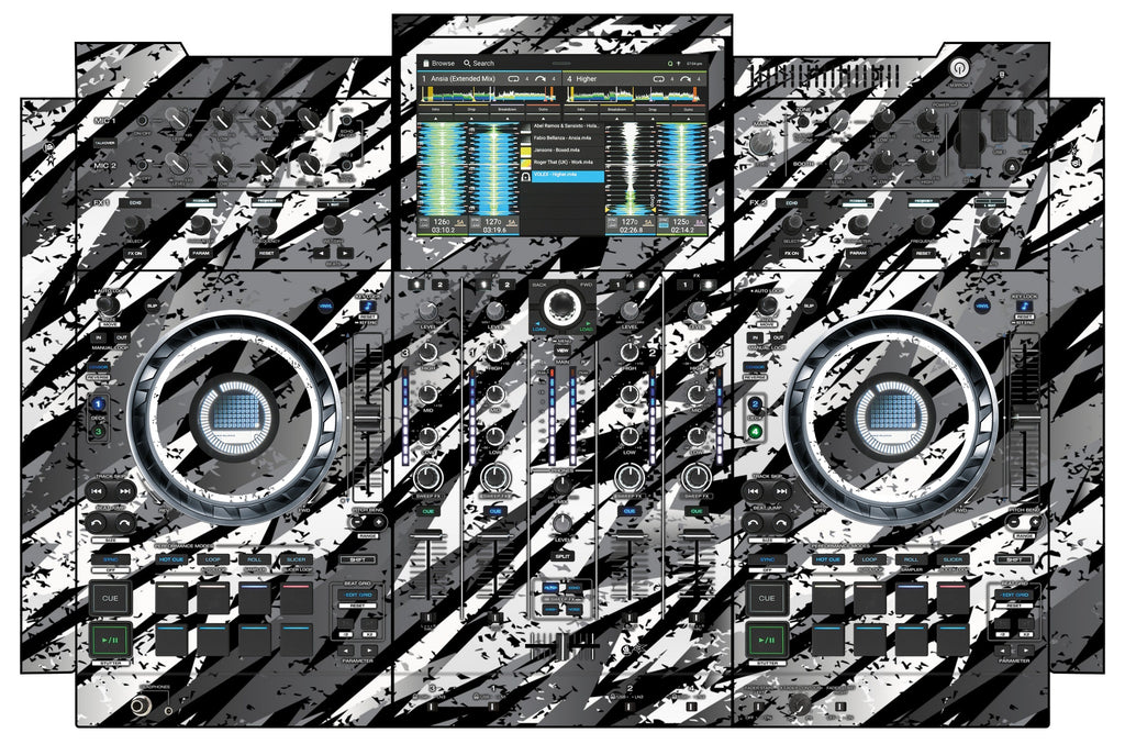 Denon DJ PRIME 4+ Skin Sparkasm White