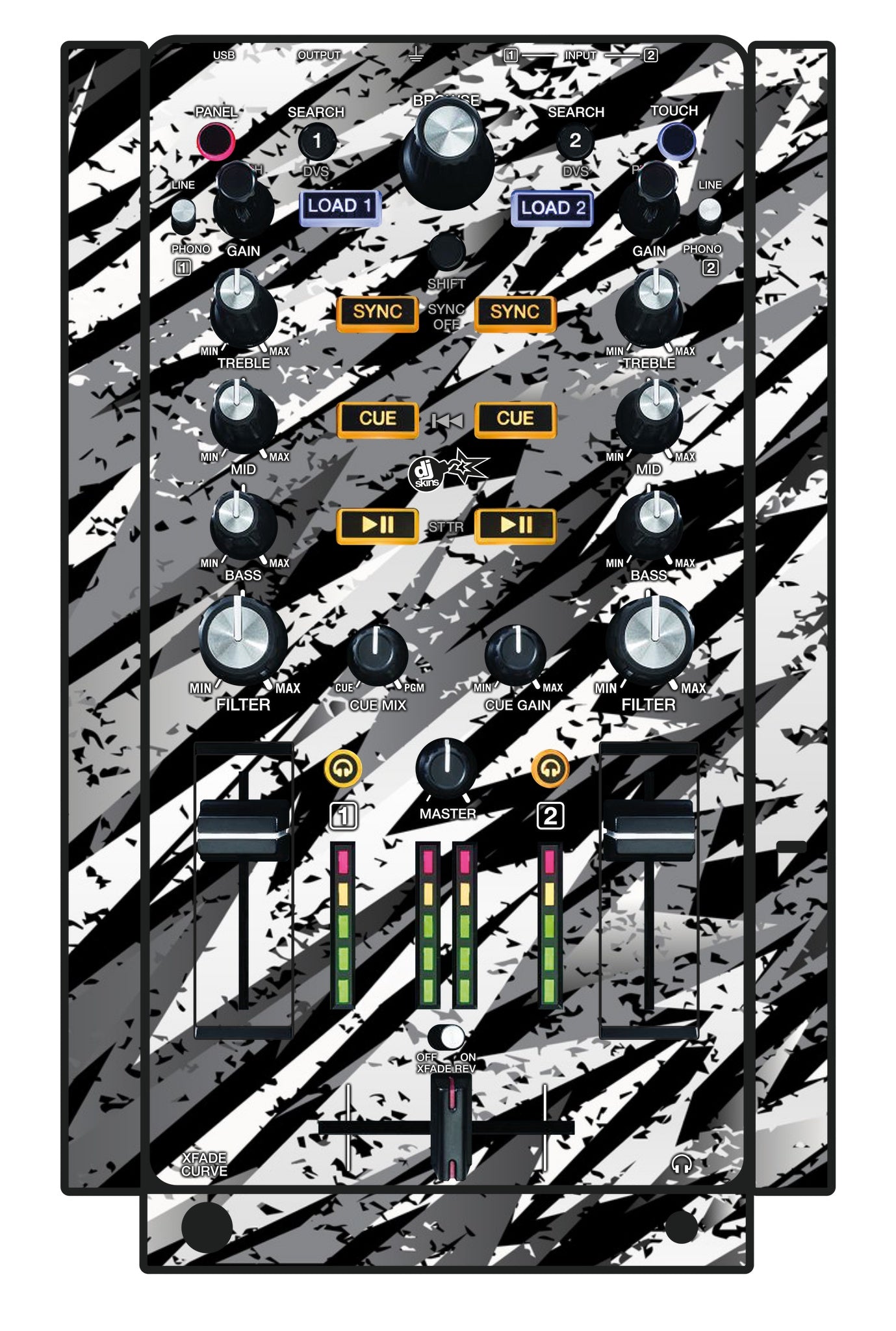 Akai Pro AMX Skin Sparkasm White