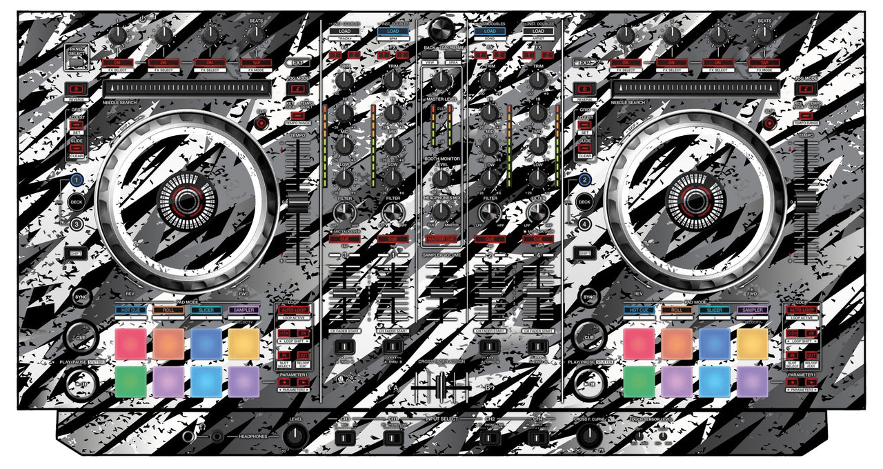 Pioneer DJ DDJ SX Skin Sparkasm White