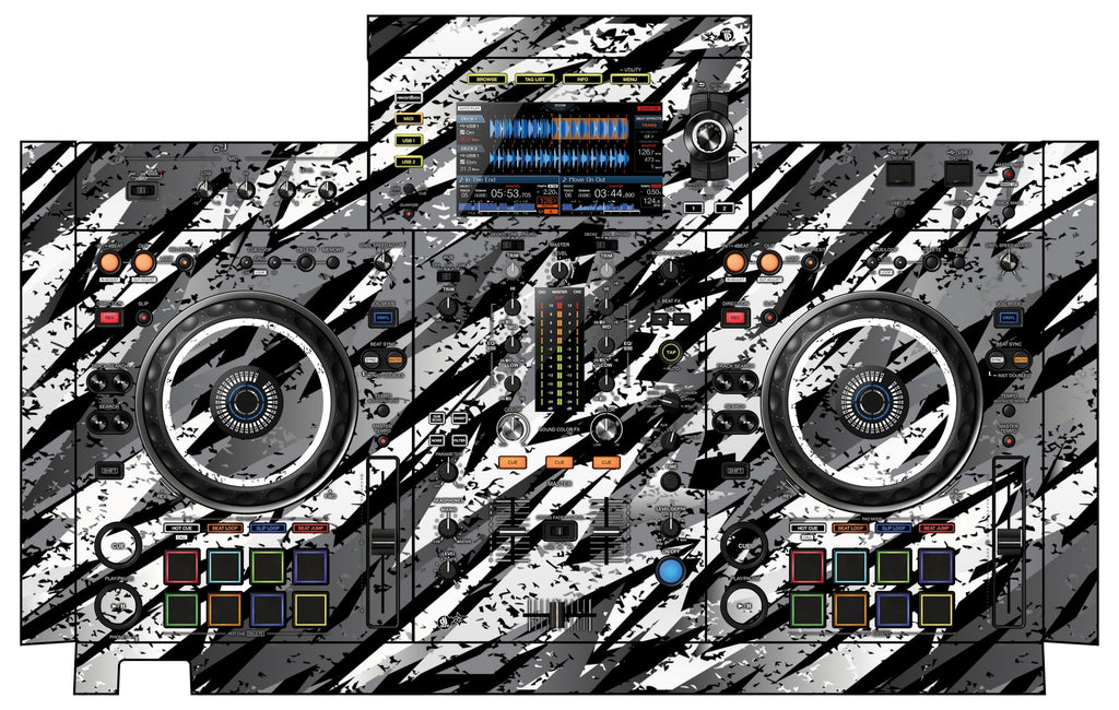 Pioneer DJ XDJ RX 2 Skin Sparkasm White