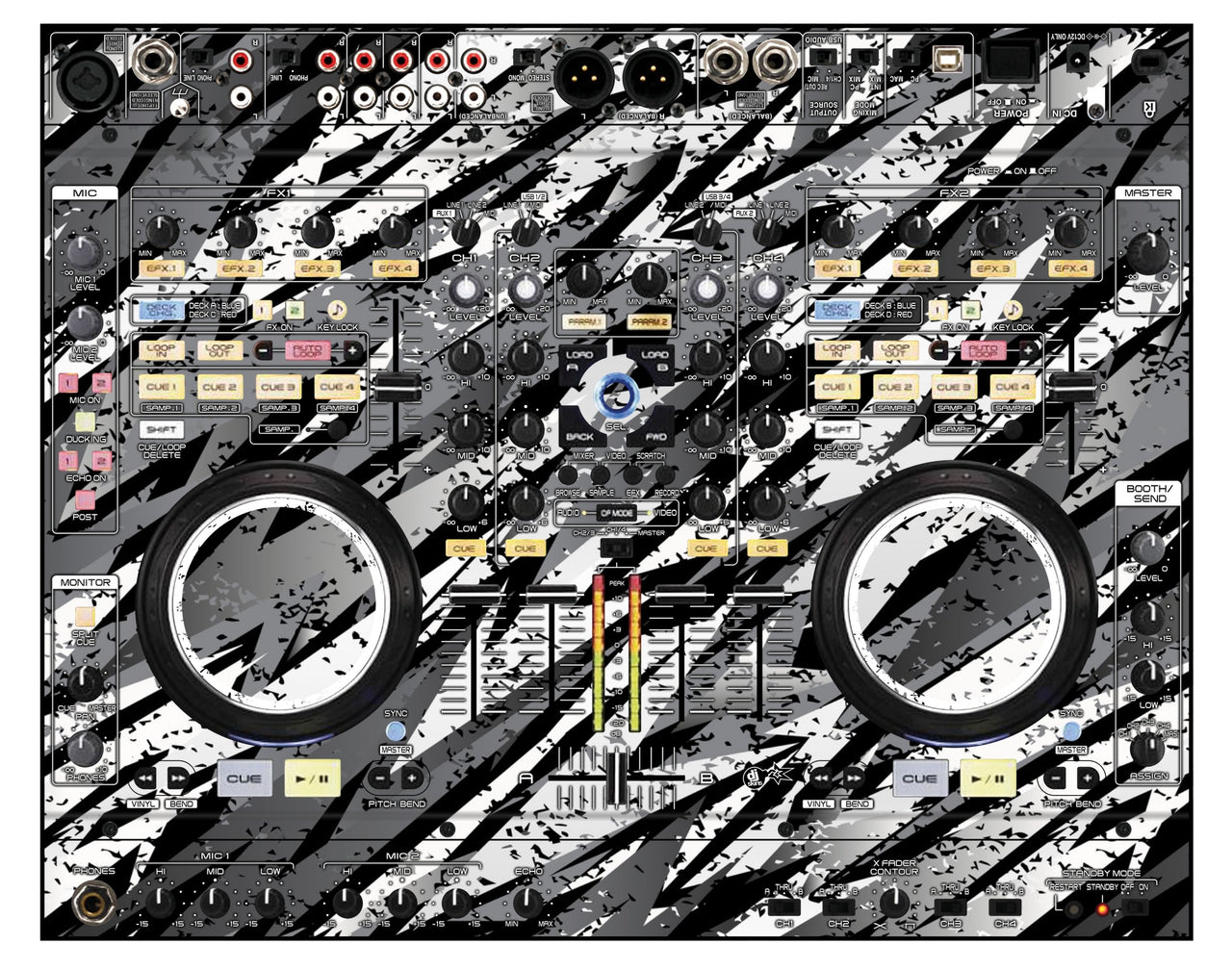 Denon DJ MC 6000 Skin Sparkasm White