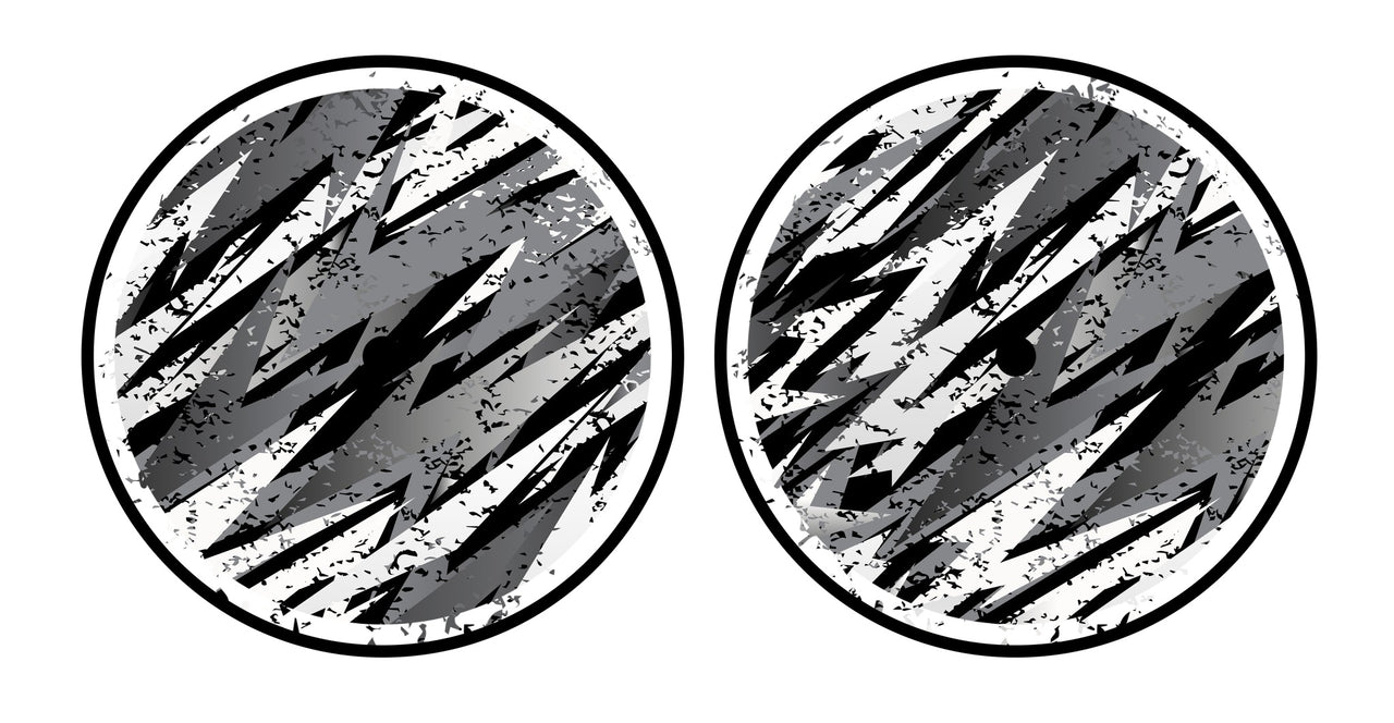 Universal Vinyl Labelsticker (10.2 cm - REGULAR) Skin Sparkasm White