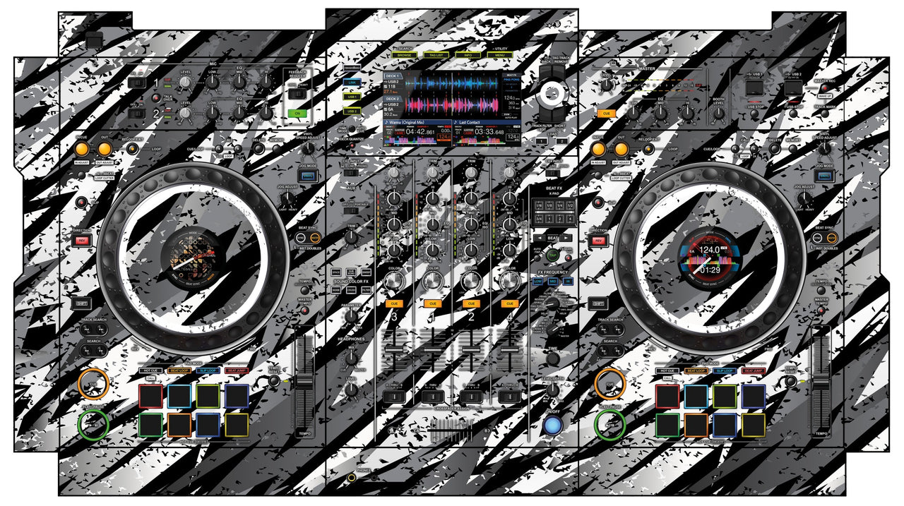 Pioneer DJ XDJ XZ Skin Sparkasm White