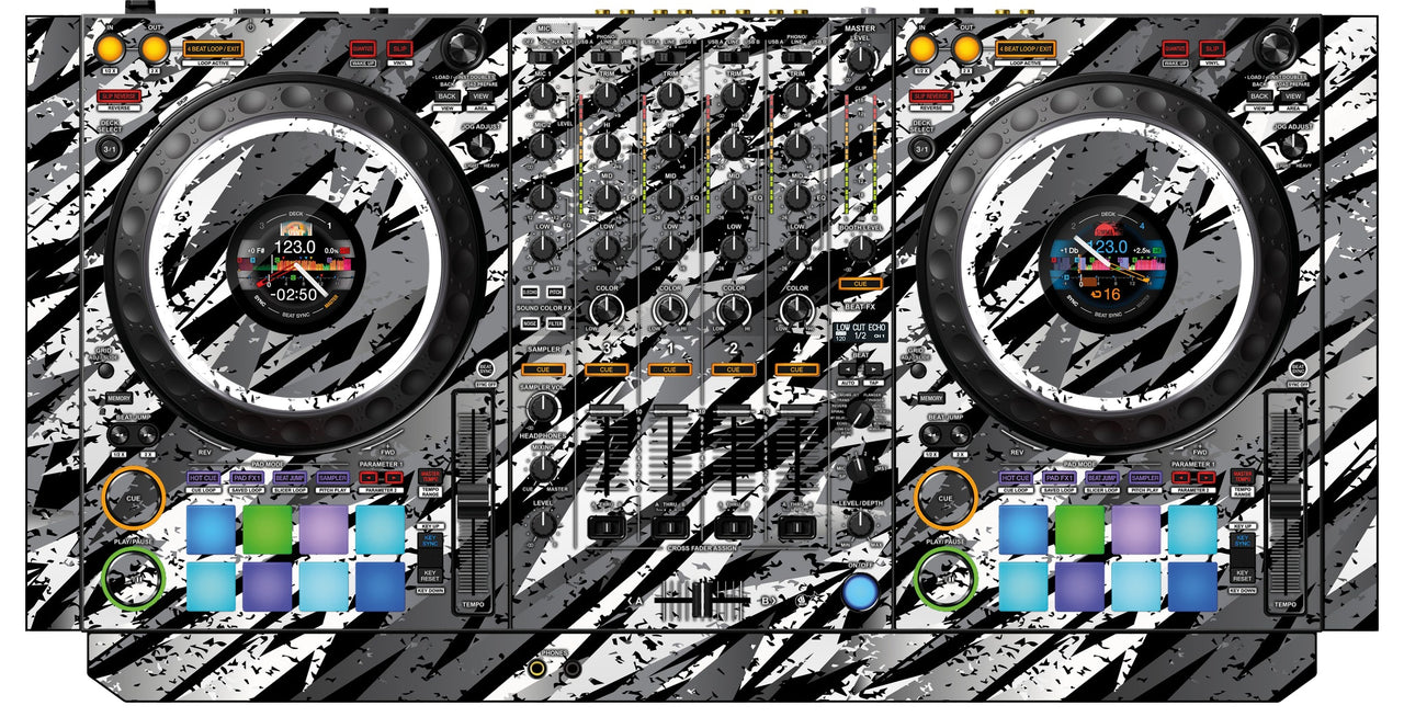 Pioneer DJ DDJ 1000 SRT Skin Sparkasm White