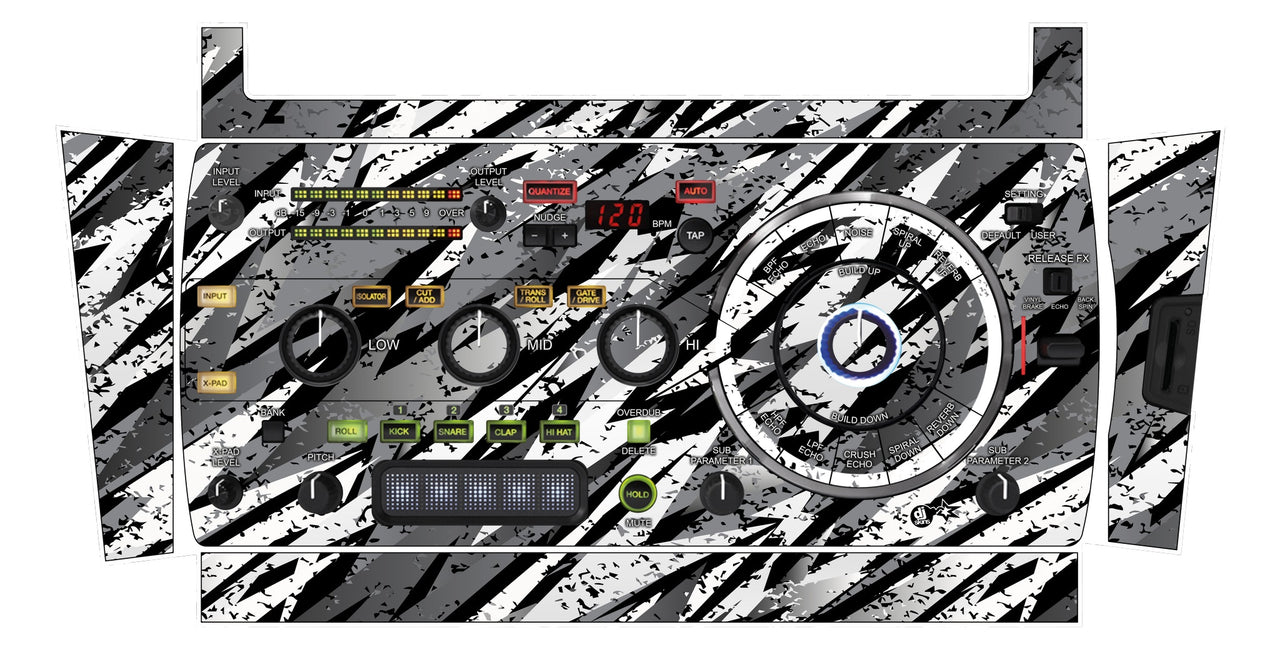 Pioneer DJ RMX 1000 Skin Sparkasm White