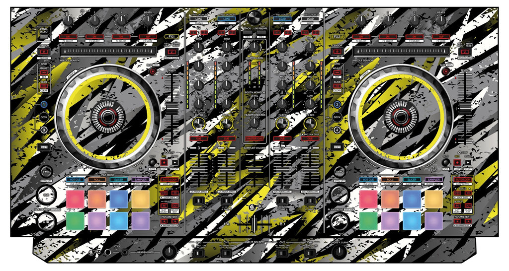 Pioneer DJ DDJ SX 2 Skin Sparkasm Yellow