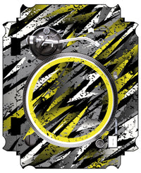 Technics 1200 / 1210 MK5 VERTICAL Skin Sparkasm Yellow