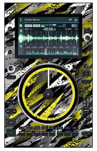 Denon DJ SC 6000 M Skin Sparkasm Yellow