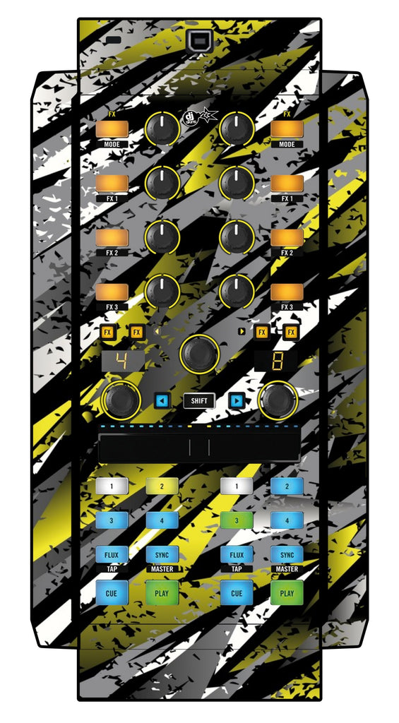 Native Instruments X1 MK2 Skin Sparkasm Yellow