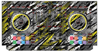 Pioneer DJ DDJ SX Skin Sparkasm Yellow