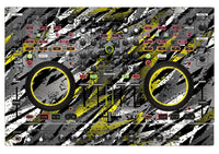 Denon DJ MC 6000 MK2 Skin Sparkasm Yellow