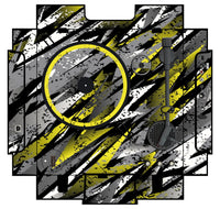 Numark PT 01 incl. Sides Skin Sparkasm Yellow