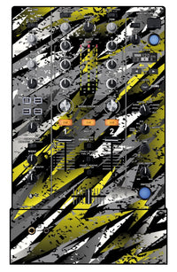 Pioneer DJ DJM 450 Skin Sparkasm Yellow