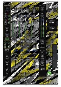 Denon DJ X 1800 Skin Sparkasm Yellow