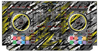Pioneer DJ DDJ SX 3 Skin Sparkasm Yellow