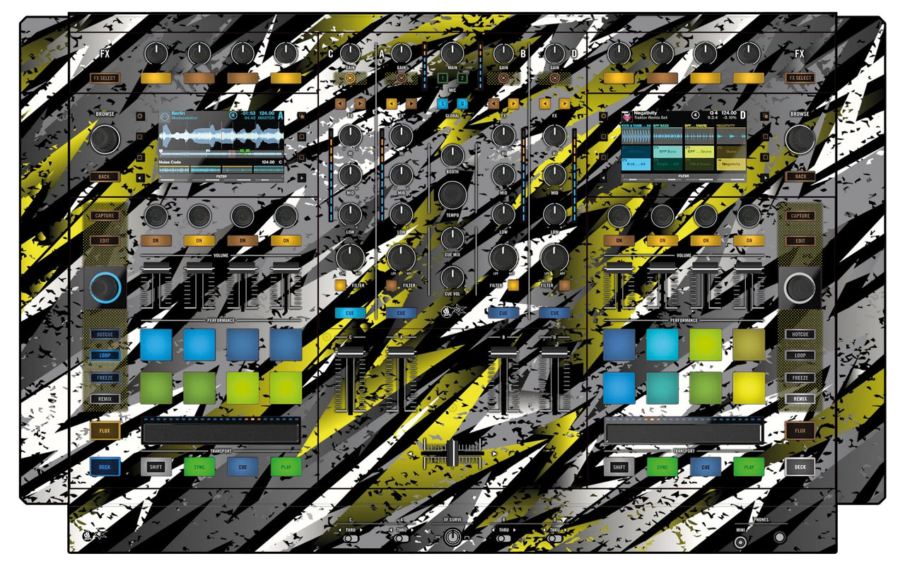 Native Instruments S8 Skin Sparkasm Yellow