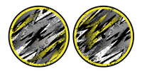 Universal Vinyl Labelsticker (10.2 cm - REGULAR) Skin Sparkasm Yellow