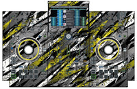 Denon DJ PRIME 4 Skin Sparkasm Yellow
