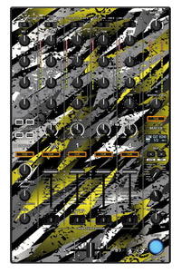 Pioneer DJ DDJ 1000 SRT MIXER Skin Sparkasm Yellow