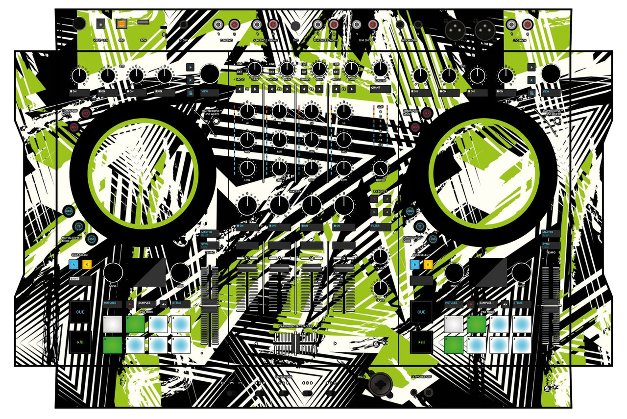 Native Instruments S4 MK3 Skin Spike Green