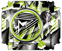 Technics 1200 / 1210 MK2 Skin Spike Green