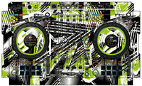 Pioneer DJ DDJ FLX10 Skin Spike Green